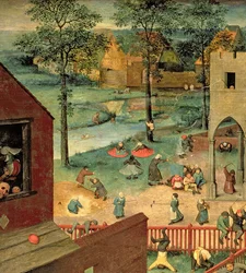 Giochi dei bambini, 1560 (dettaglio)